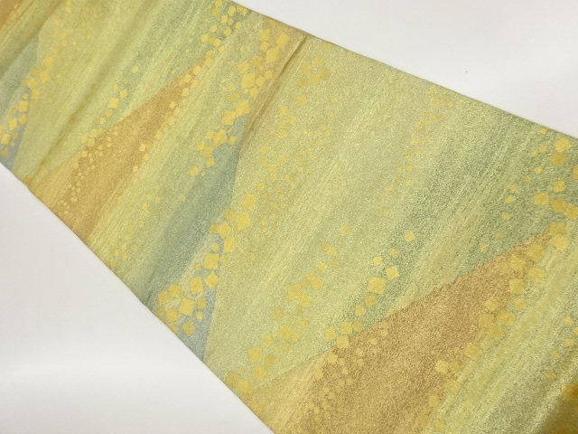 JAPANESE FUKURO OBI / WOVEN SHIKISHI PATTERN